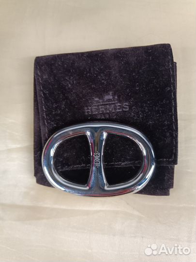 Зажим для платка. Hermes. Оригинал