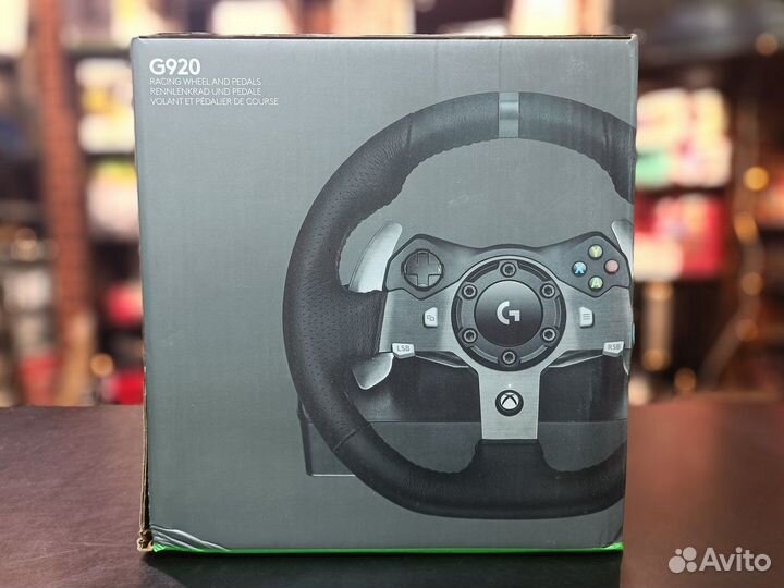Руль игровой Logitech G920 Driving Force для Xbox