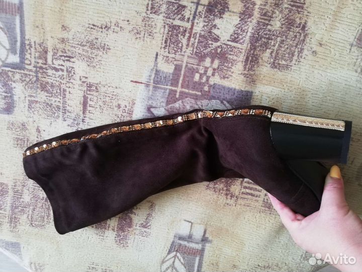 Сапоги осень весна женские размер 35