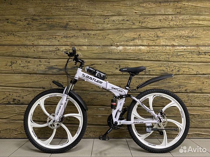 Велосипед складной на литых дисках