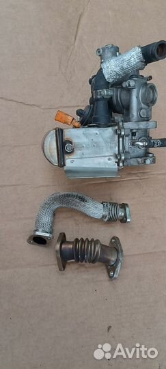 Клапан егр Туарег снят с контр. двиг