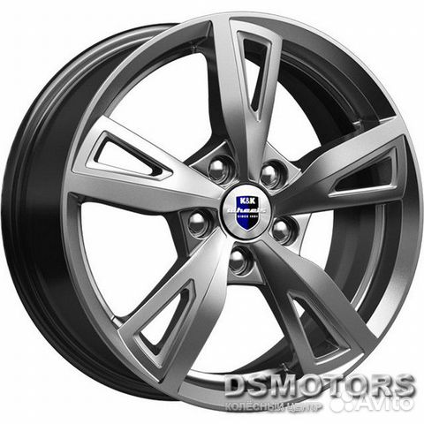 Диски Фишт 6.5/16 5x114.3 ET45 d67.1 дарк платинум