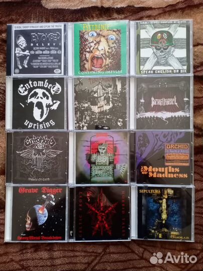 Редкие CD (Rock/Death/Thrash/Hard/Stoner/Punk)