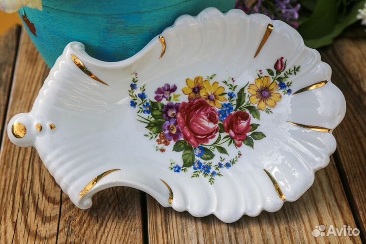 Ваза для фруктов, сервировочная тарелка Лимож