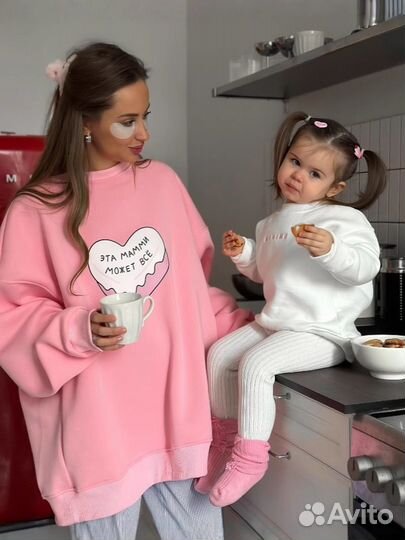 Свитшот утепленный