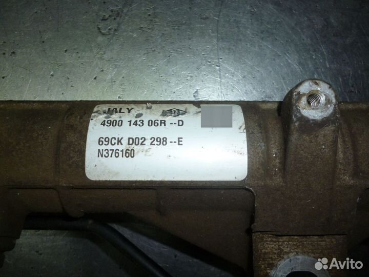 Рулевая Рейка renault logan II 2012 - наст. время