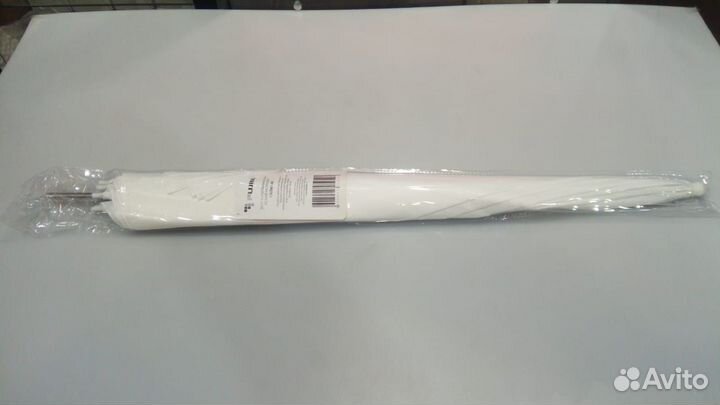 Белый зонт на просвет, по куполу 130 см