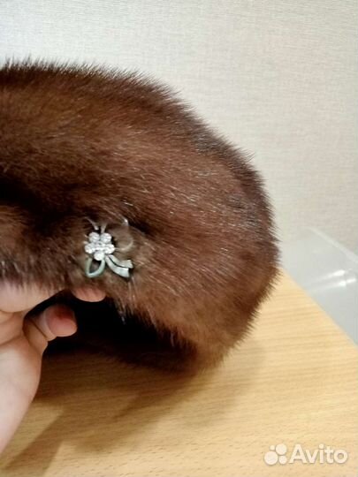 Норковый берет