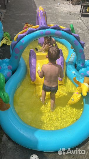 Басеин детский с горкой