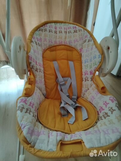 Детские электронные качели для новорожденных