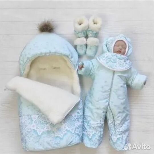 Конверт на выписку зима, осень, весна