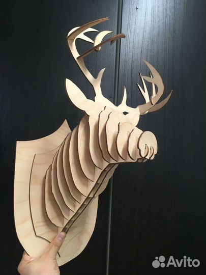 Декоративная голова оленя