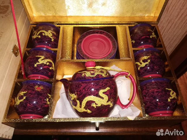 Фарфоровый китайский сервиз 