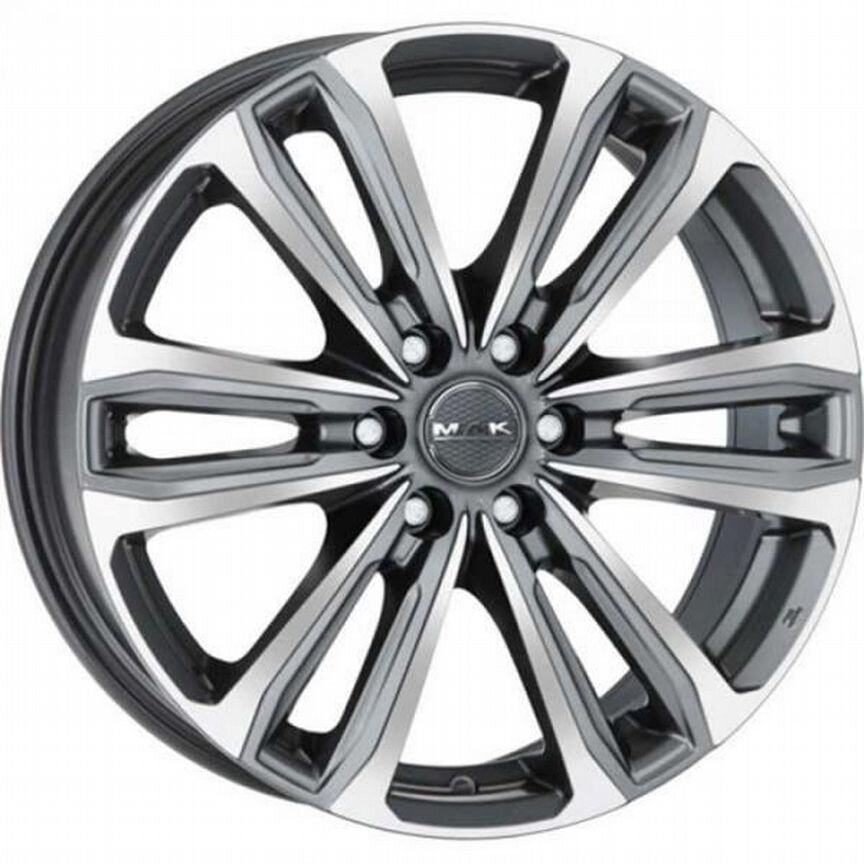 MAK Safari : 8x18 6*114,3 Et:45 Dia:66,1 Gunmetal Mirror Face