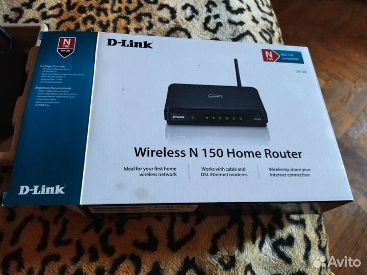 Wi-Fi роутер D-Link N150