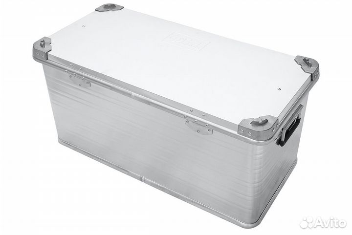 Ящик алюминиевый риф с замком 782х385х379мм дхшхв