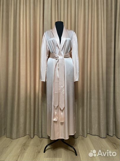 Халат из натурального шелка
