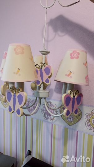 Люстра в детскую комнату