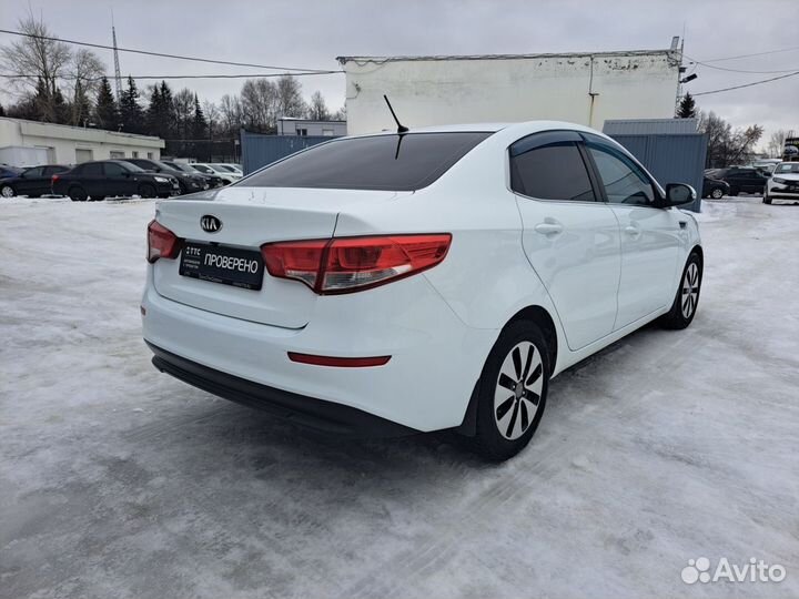 Kia Rio 1.6 МТ, 2016, 147 000 км