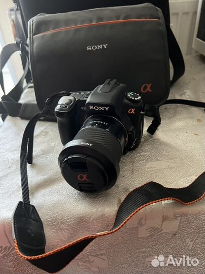 Зеркальный фотоаппарат sony a350