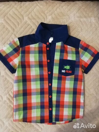 Рубашка для мальчика 122