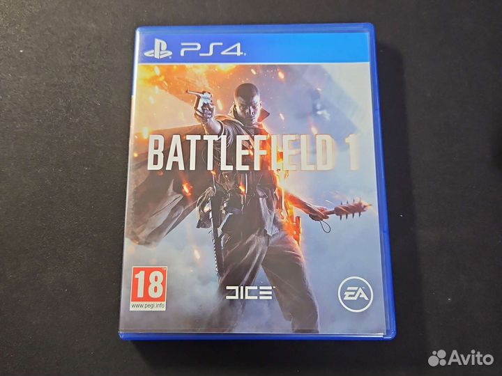 Battlefield 1 ps4 игра диск