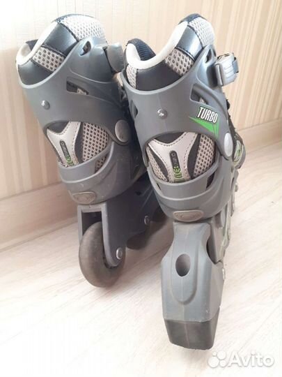 Роликовые коньки раздвижные р.31-36 Re:action abec