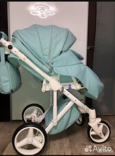 Коляска 2 в 1 adamex luciano