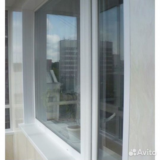 Пластиковые окна. остекление домов