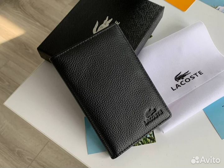 Обложка на паспорт Lacoste