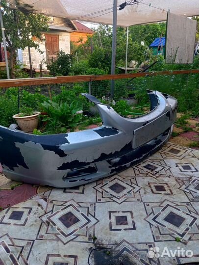 Бампер передний б/у,хюндай акцент