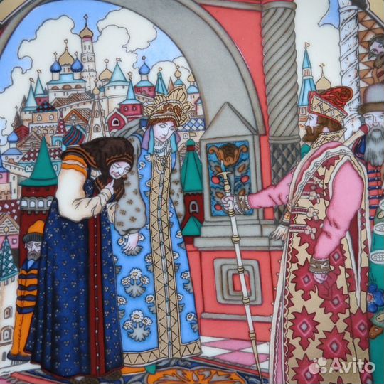 Тарелка Русские Сказки: Василиса Прекрасная