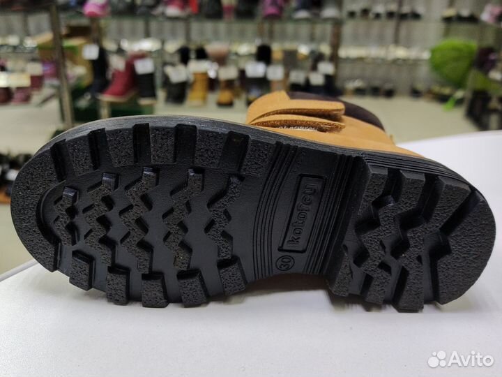 Ботинки демисезонные Котофей, кожа.30,32