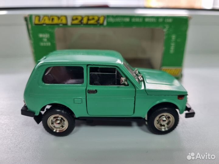 Модель ваз 2121 нива 1:43 Сделано в СССР