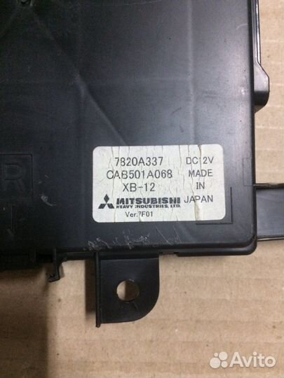 Блок управления климатом Mitsubishi Lancer 10
