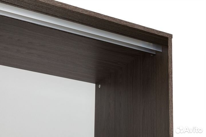 Шкаф-купе 160*58*240 2дв. ясень темный/ясень