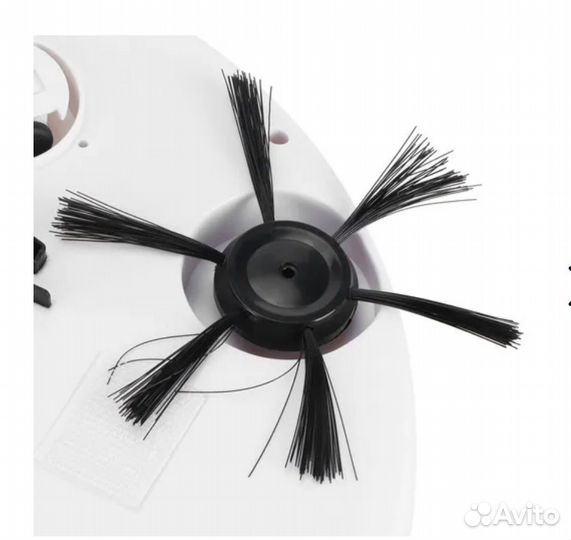 Робот-пылесос белый новый