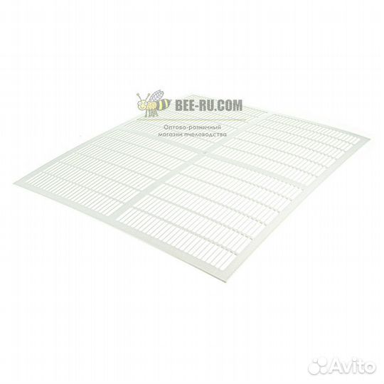 Решетка разделительная 504х415 (пластик, белая)