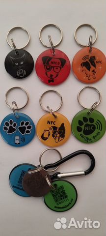 Адресник NFC электронный для собак и кошек