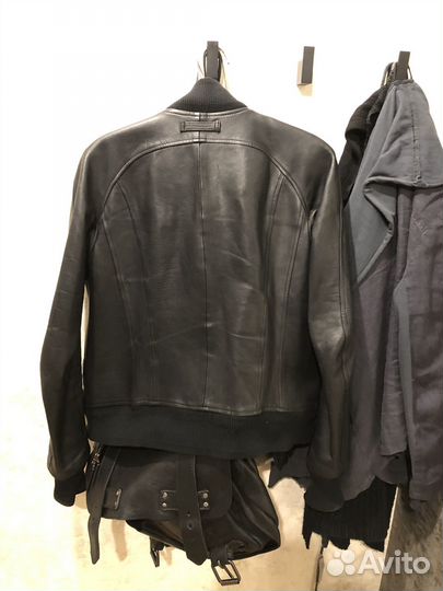 The viridi anne кожаная куртка косуха байкерская