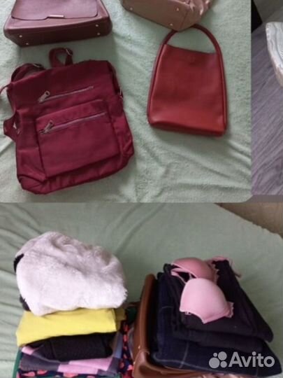 Пакетом Вещи и обувь на девушку 40-42
