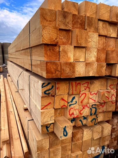 Доска обрезная 50х200х6000мм 1 сорт ГОСТ