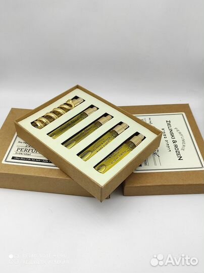 Zelinski rozen Vanilla blend 5*12 ml набор