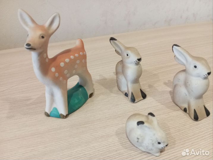 Фигурки керамические советских времён