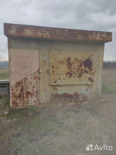 Сарай железный для дачи