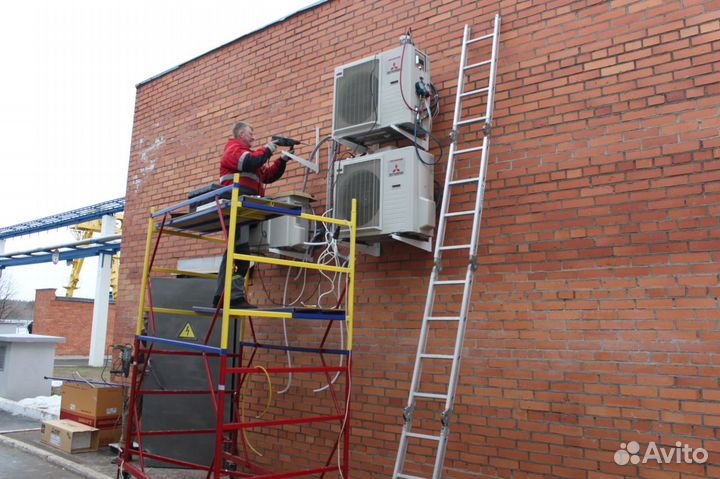 Установка кондиционеров
