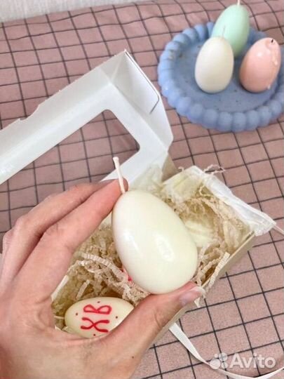 Подарочный набор свечей к Пасхе