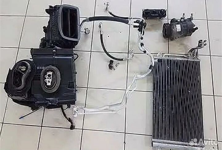 Комплект кондиционера skoda rapid