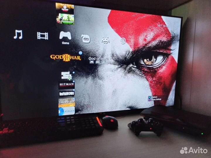 SonyPS3/прошитая/750гб/70 игр/super slim