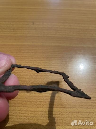 Пряжка медная